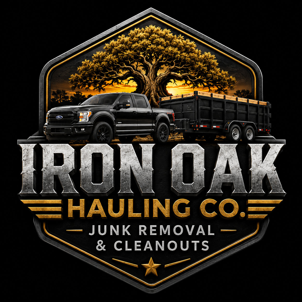 Iron Oak Hauling Co. — junk removal and cleanouts
